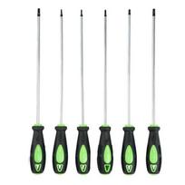 6 DALIŲ YPAČ ILGŲ ŽVAIGŽDINIŲ (TORX) ATSUKTUVŲ RINKINYS DS1050