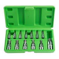 ŽVAIGŽDUTINIŲ "TORX" GALVUČIŲ-ANTGALIŲ  RINKINYS,13 VNT.  DS1235