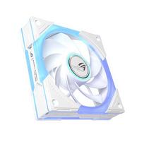 Ventiliatorius Asus ASUS ROG Eurux GR120 ARGB Reverse Fan White Edition - vienas vienetas Kompiuterio korpuso ventiliatorius 12 cm White 1 vnt.