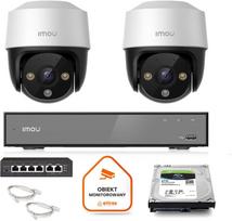 Stebėjimo sistema Imou 2x IP kamera Cruiser 4MP POE