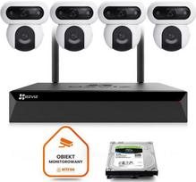 Wi-Fi stebėjimo sistema EZVIZ 4x H90 4MP+4MP