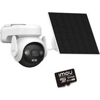 IP kamera Imou AOV PT KIT 2.4GHz Wi-Fi ir 4G 5MPx su saulės paneliu ir 64GB atminties kortele