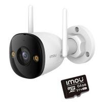 IP kamera Imou bullet 3 5MP Wi-Fi IR30 su 64GB atminties kortele