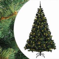 Dirbtinė Kalėdų eglutė su burbulais 180 cm 300 LED Šilta balta