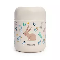 Miniland maisto termosas „Kiškutis“ 280 ml