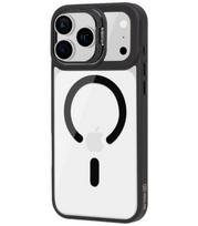 Juodas / skaidrus dėklas Apple iPhone 17 Pro Max / 18 Pro Max telefonui "OBAL:ME MagNetix Versa Cover"