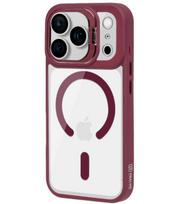 Raudonas / skaidrus dėklas Apple iPhone 17 Pro / 18 Pro telefonui "OBAL:ME MagNetix Versa Cover"