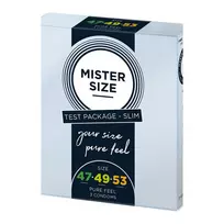 Mister Size Pure Feel Test Kit Slim 3-pack (47/49/53mm)