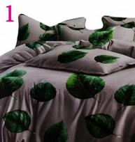 Patalynės komplektas 3D 200x220cm medvilnės satinas 4 dalių