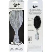 Wet Brush Original Detangler Metallic Marble Silver plaukų šepetys