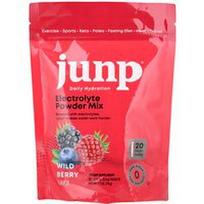 JUNP Hydration, Elektrolitų miltelių mišinys, miško uogų skonio, 20 pakelių po 0,13 uncijos (3,8 g)