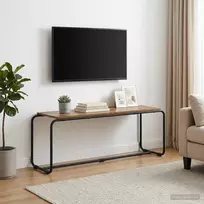 Televizoriaus stovas 113.5 x 35.5 x 42 cm Sendintos medienos