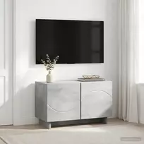 Televizoriaus stovas 60 x 34,5 x 40 cm Betono pilka