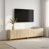Televizoriaus stovas 180 x 34,5 x 40 cm Sonoma ąžuolas