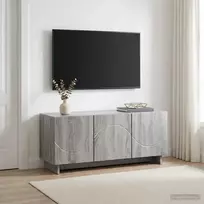 Televizoriaus stovas 90 x 34.5 x 40 cm Pilka Sonoma