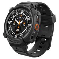 Spigen Rugged Armor Pro, matte black - Samsung Galaxy Watch Ultra 2 47mm