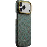 Pitaka Edge Case „Breath of Veins“, Dive Green - dėklas skirtas iPhone 17 Pro Max