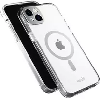 Moshi iGlaze MagSafe - dėklas skirtas Apple iPhone 14 Max Sidabrinis