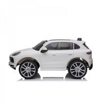 Elektrinis vaikiškas automobilis Porsche Cayenne, 12 V, baltas