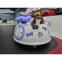 Elektrinė vaikiška susidūrimo mašinėlė Hello Kitty, 6 V, balta