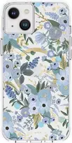 Rifle Paper Clear MagSafe - dėklas skirtas Apple iPhone 14 Plus Garden Party Mėlyna