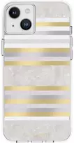 Case-Mate Pearl Stripes MagSafe - dėklas decorated su mother-of-pearl skirtas Apple iPhone 14 Plus Pearl Stripes