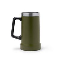 Perdirbto 304 nerūdijančio plieno puodelis - 700 ml talpos puodelis LON1577 žalias