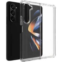 Kočeris Samsung Z FOLD 5 - Smūgiams atspari minkšta permatoma silikono apsauga Phonillico®
