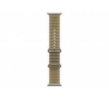 APPLE 49mm Translucent Kelp Ocean Band - Natural Titanium Finish | Apple