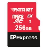 Patriot Memory EP Express atminties kortelė PEF256GEPEXMCX, 256GB, MicroSD, UHS-I, Class 10, U3, V30, 800MB/s skaitymas