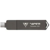External Portable SSD Patriot Viper PVP30 Duo Compact 512GB 1000MB/s USB A+C 3.2 Gen2 (PVP30512G28UDG)