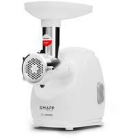 Smapp mėsos malūnėlis 489.8 BIAŁA, 2000 W, 1 greitis, 8 mm, 2,7 mm, 3 sietai, mėsos malūnėlis, atbulinė eiga