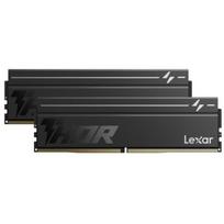 Lexar atmintis THOR2.0 LD5U16G60C400V-RGD, DDR5, 32GB, 2x16GB, 6000MHz, CL40, juoda, aliuminio radiatorius, Intel XMP 3.0