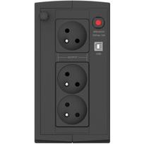 Ever UPS DUO 850 PL AVR USB T/DAVRTO-000K85/01, 550W, 850VA, 12V, 5Ah, 2 baterijos, Line-Interactive, AVR, šaltas paleidimas, USB