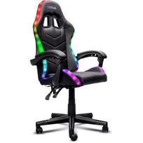 Trust GXT 704 Roniq RGB kompiuterinių žaidimų kėdė 25979, 110kg, 180cm, 90-110°, 3 klasės dujų keltuvas, 5 ratai, apšvietimas