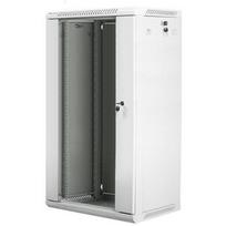 Lanberg Stovas WF01-6422-10S, 22U, 600x450mm, 60kg, IP20, pilka RAL 7035, stiklo durys, plienas