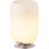 Kooduu LED lempa su garsiakalbiu ir aušintuvu Atmos KO10-0204LS033-01, sidabrinė, 35 x 22 cm, LED, Bluetooth 5.0, 2600 mAh, 1.5 W