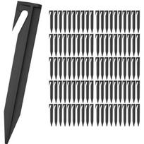 Plastikiniai kuoliukai - Phonillico® - 100 vnt. - 8,4 cm - Kabelių tvirtinimas - Sodininkystė ir stovyklavimas