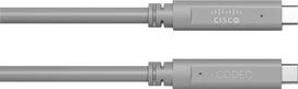 Kabel USB Cisco - Kabel USB - USB-C (M) do USB-C (M) - USB 3.2 Gen 2x2 - 4 m - aktywny (CAB-USBC-AC-4M=) | CAB-USBC-AC-4M= | 889728689861