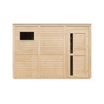 Medinis sodo namelis 6,18 m2 TIMBELA M326F1+M326G