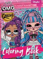 LOL OMG Queens spalvinimo knygelė su lipdukais - Ideyka