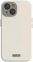 Moshi Napa MagSafe - Leather dėklas skirtas Apple iPhone 15 Eggnog Baltas