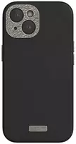 Moshi Napa MagSafe - Leather dėklas skirtas Apple iPhone 15 Midnight Juodas