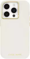 Dėklas Case-Mate Silicone MagSafe - Case Apple iPhone 15 Pro rusvai gelsvas