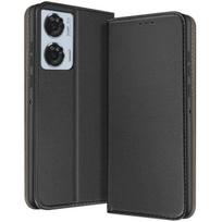 Išmaniojo telefono dėklas - Motorola - Edge 50 Fusion - Veganinė oda - Magnetinė uždarymo sistema - Kortelių laikiklis