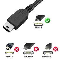 3 kabeliai JVC GZ-E510/GZ-E515/GZ-EX555/GZ-GX1/GZ-HD10/GZ-HD3/GZ-HD30 - MINI USB/USB 2.0 juodas 1 metras Phonillico®