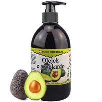 Avokadų aliejus nerafinuotas šalto spaudimo + dozatorius Chosa 0,5l 500ml