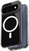 Permatomas „MagSafe“ dėklas Google Pixel 11, Crong Hybrid Clear Magnetic