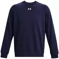 Vyriškas džemperis Under Armour Rival Fleece Crew, tamsiai mėlynas