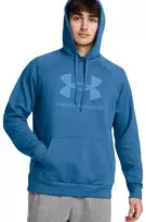 Vyriškas džemperis su gobtuvu Under Armour Rival Fleece Logo, mėlynas